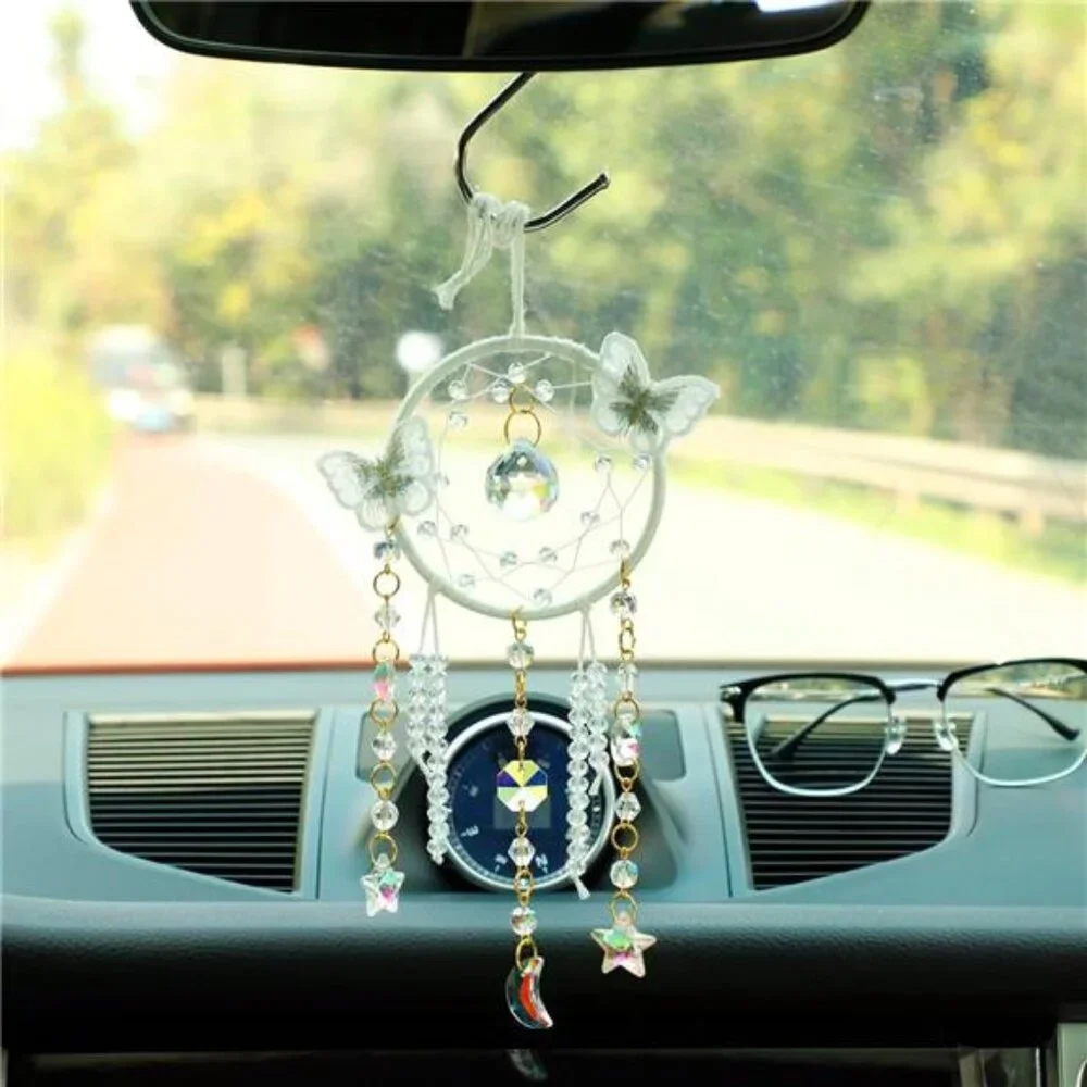 White Butterfly Small Dream Catchers with